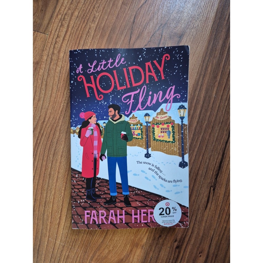 A Little Holiday Fling by Farah Heron Romance Holiday Paperback 368 Pages s30